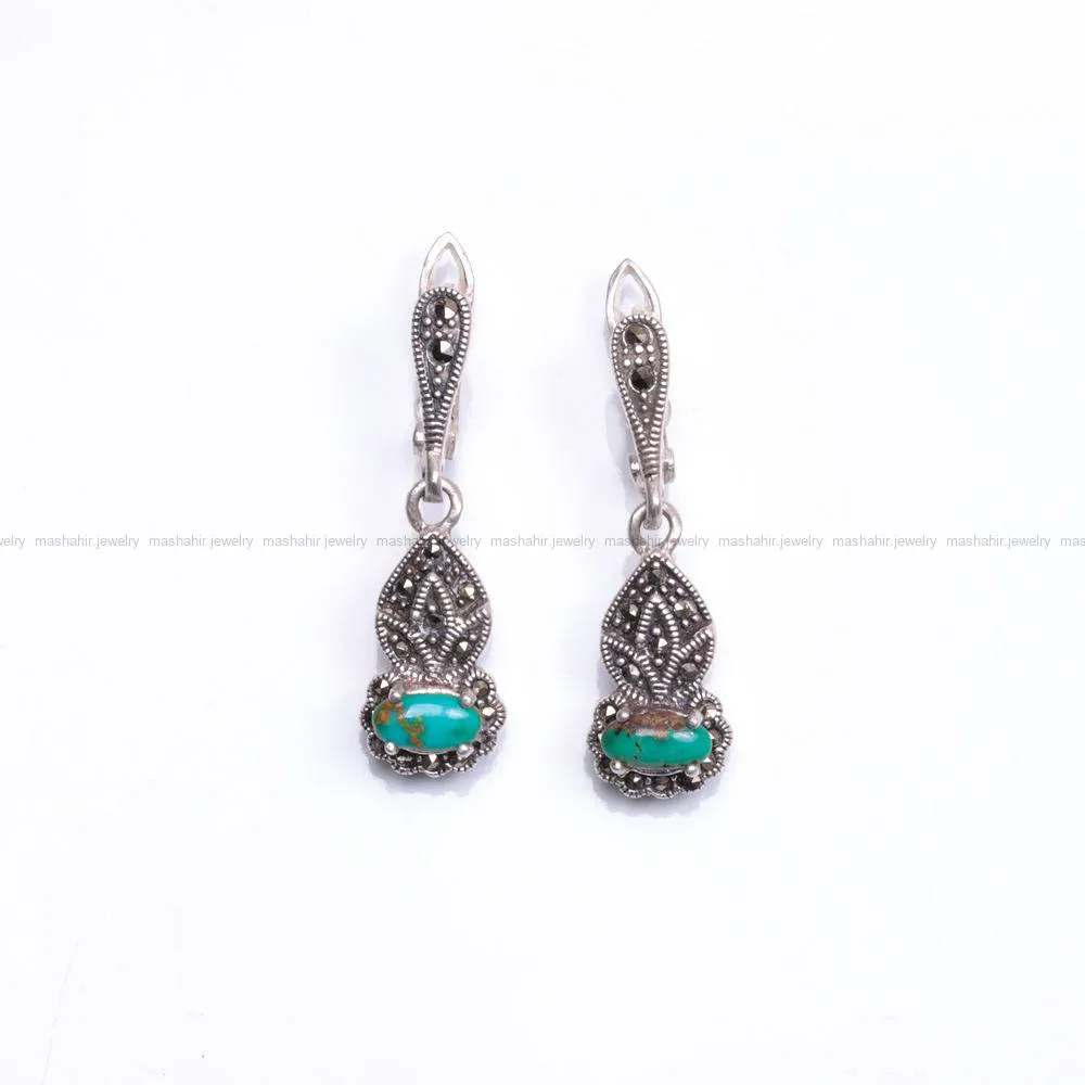 گوشواره فیروزه زنانه کد 876