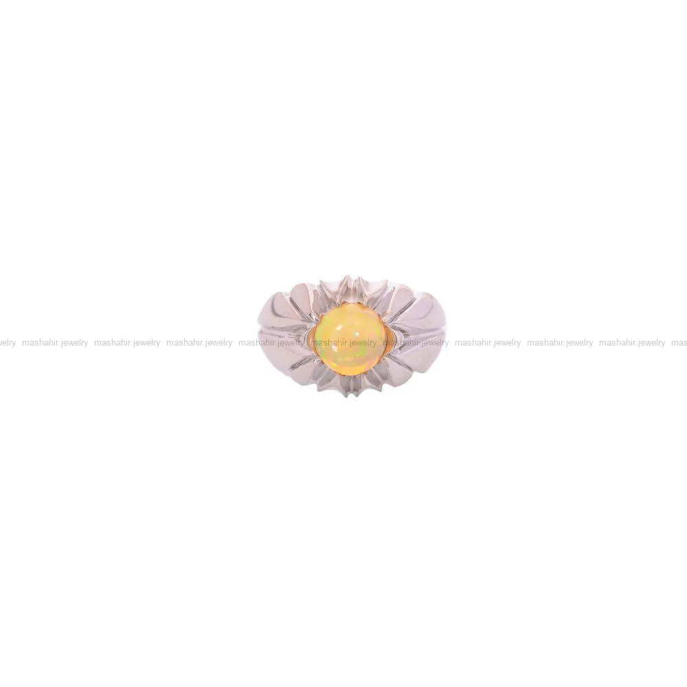 انگشتر اوپال مردانه کد 1365