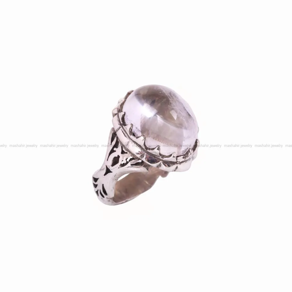 انگشتر دُر نجف مردانه کد 4596