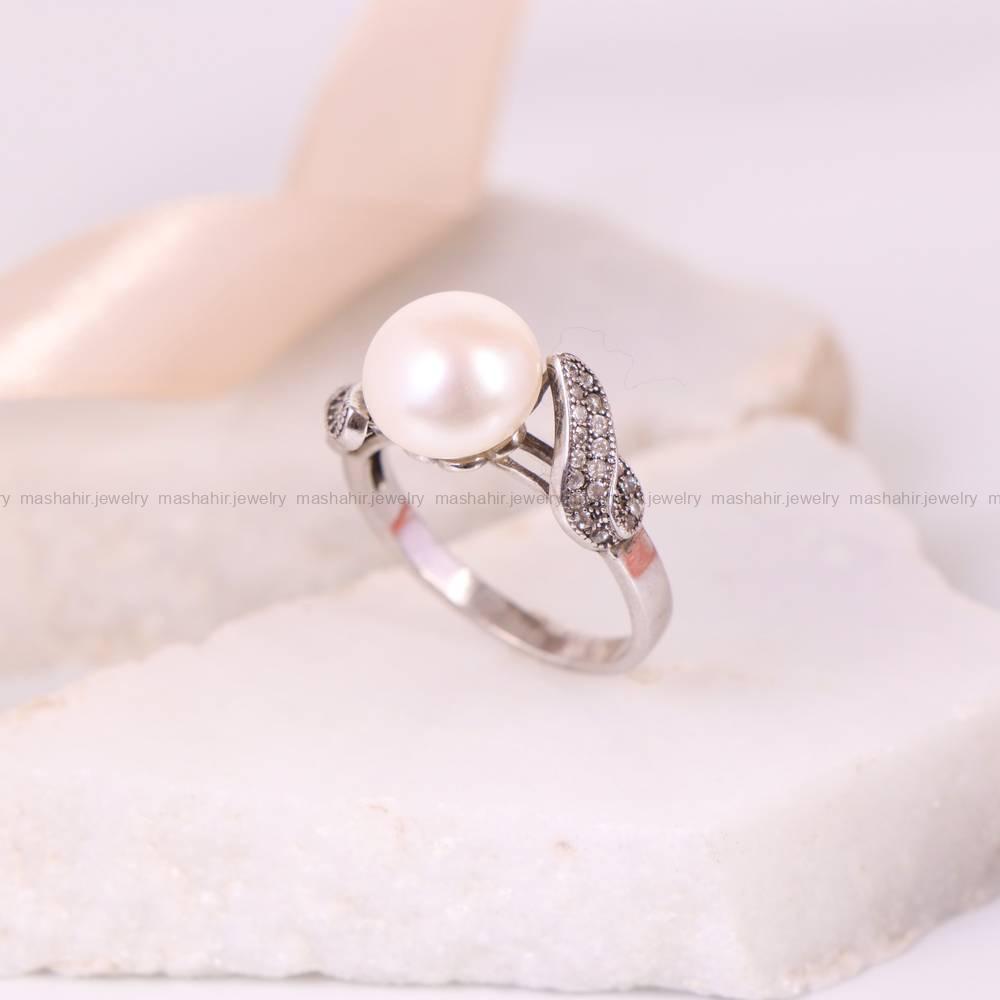 انگشتر نقره زنانه کد 5263