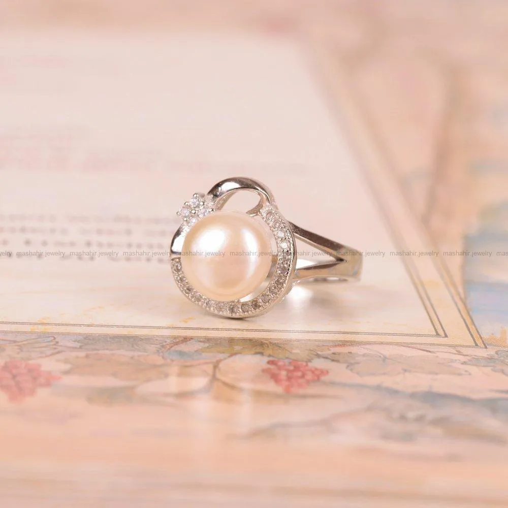 انگشتر نقره زنانه کد 1859