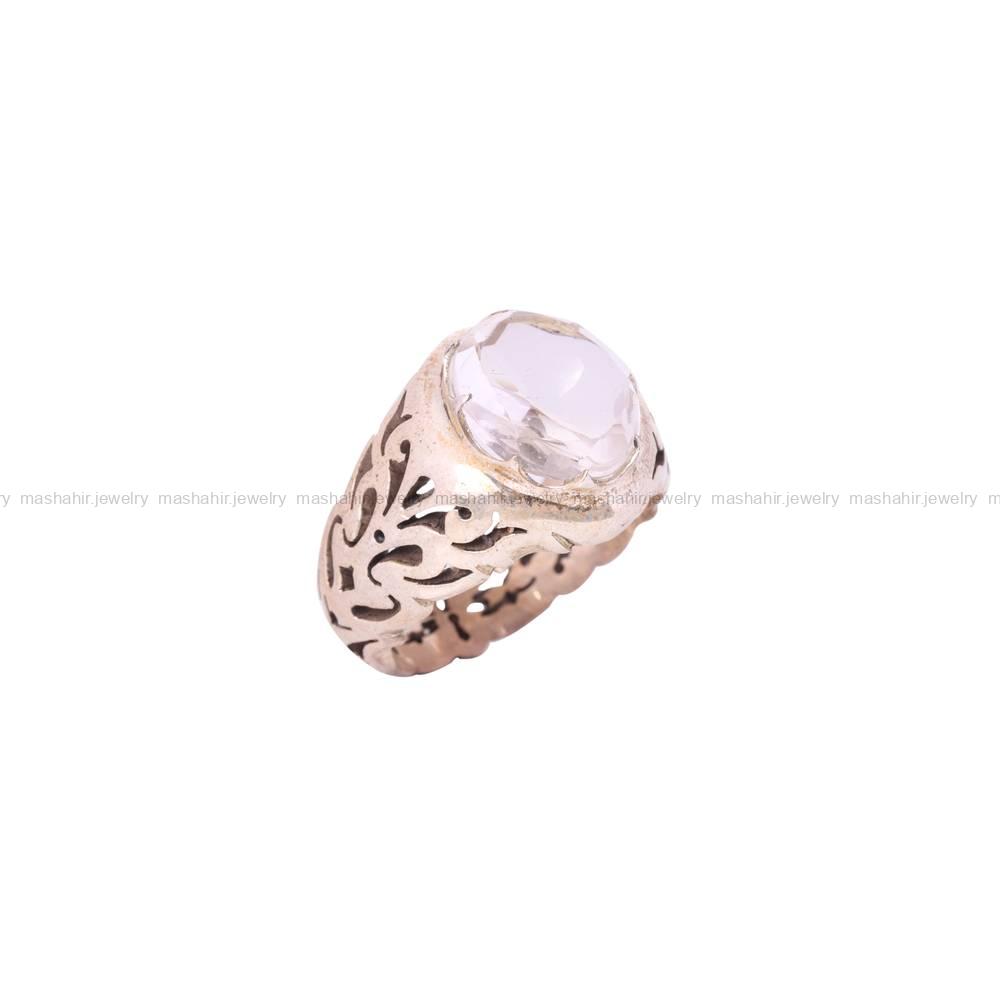 انگشتر دُر نجف مردانه کد 5688