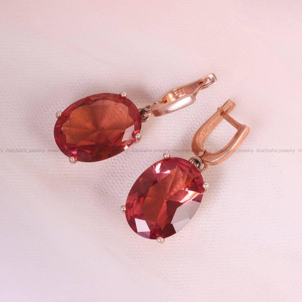 گوشواره الکساندریت زنانه کد 5864