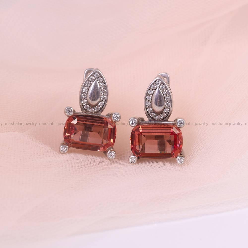 گوشواره الکساندریت زنانه کد 5872
