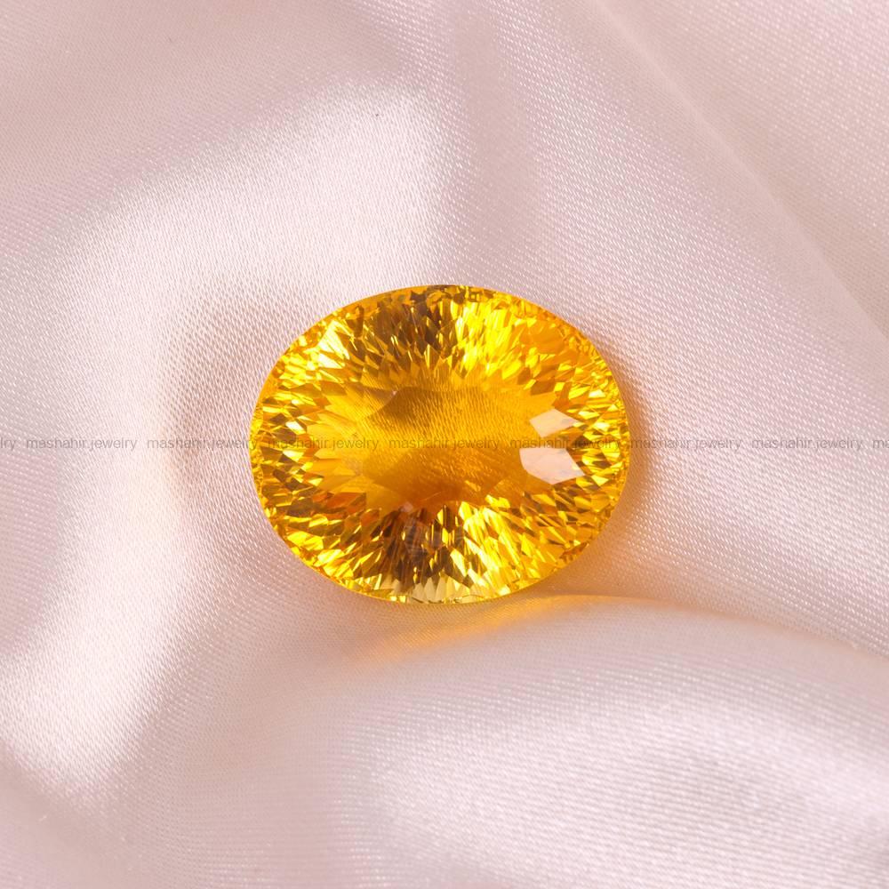 نگین سیترین کد 6515