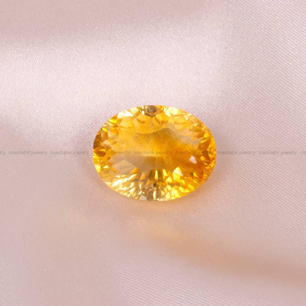 نگین سیترین کد 6517