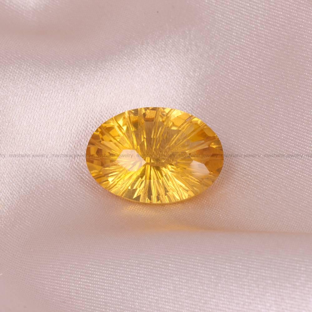 نگین سیترین کد 6519