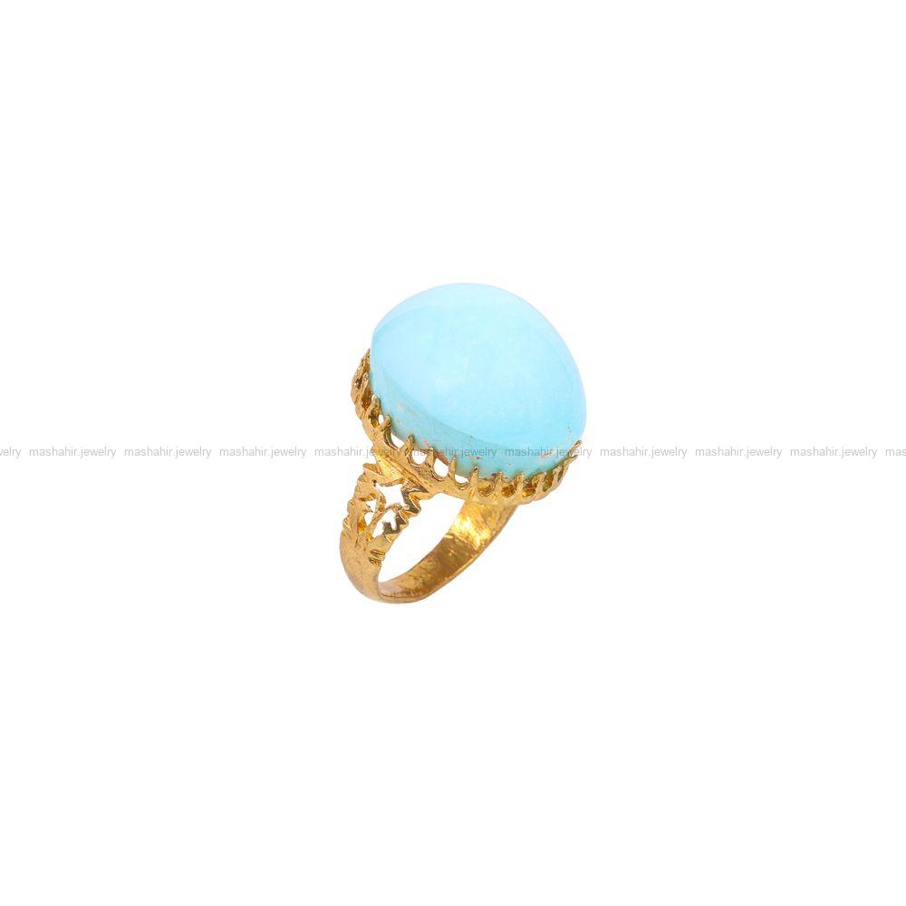 نگین فیروزه عجمی کد 6917