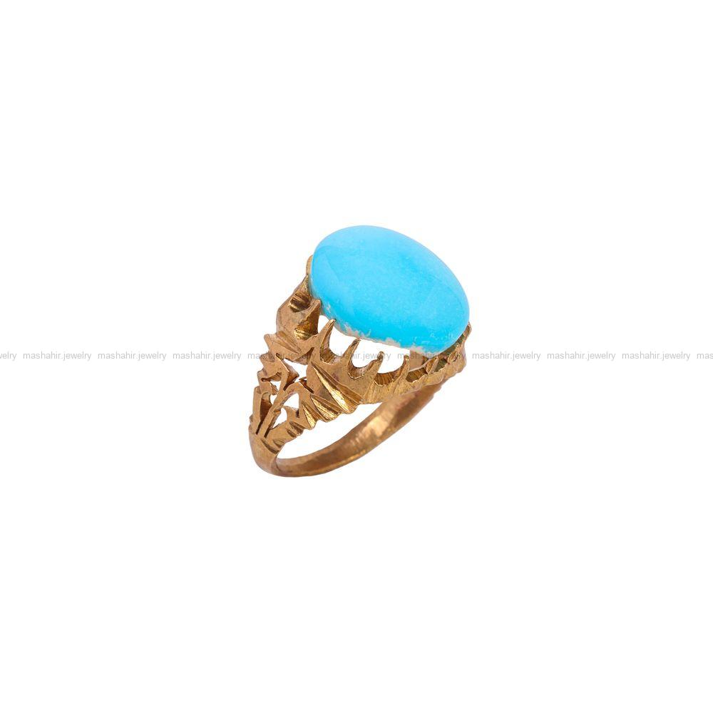 نگین فیروزه عجمی کد 6918