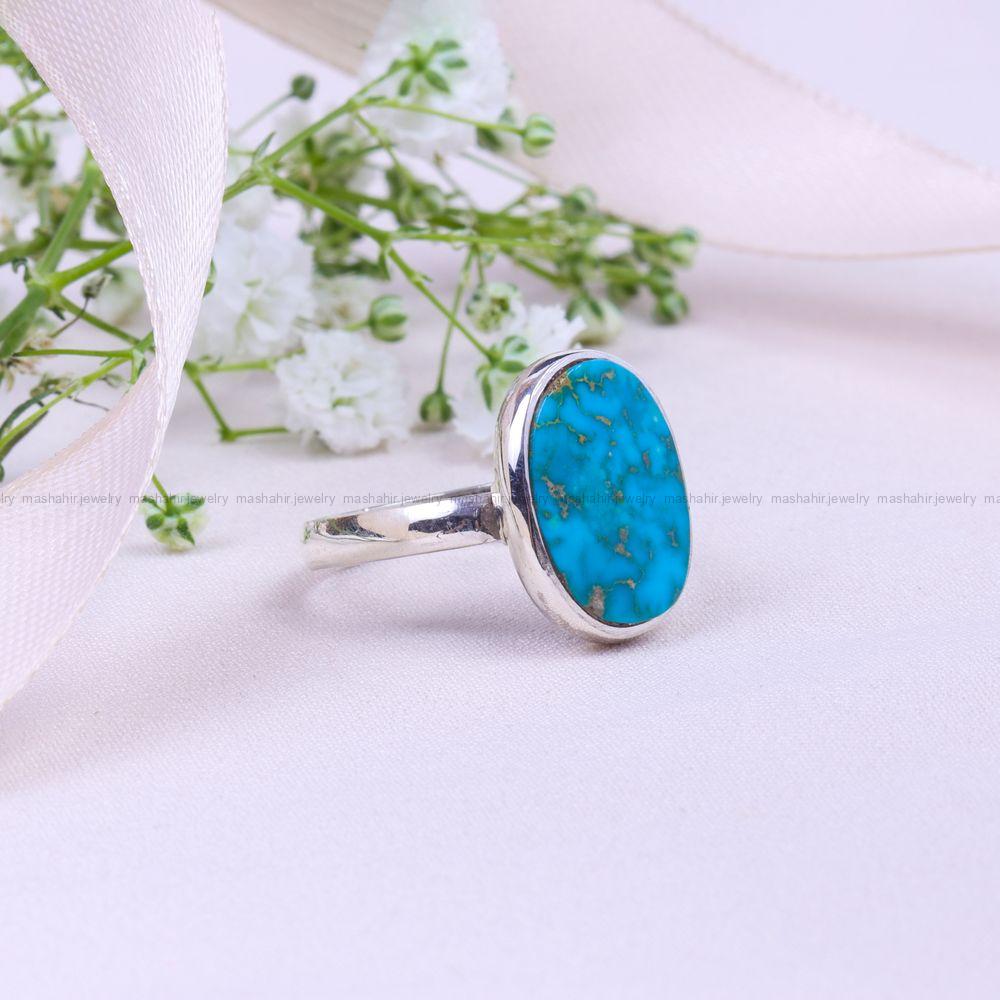 انگشتر فیروزه شجری زنانه کد 9806