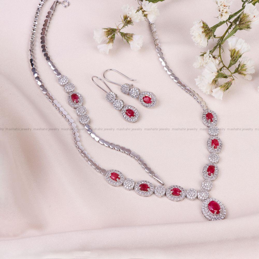 سرویس یاقوت سرخ زنانه کد 10660