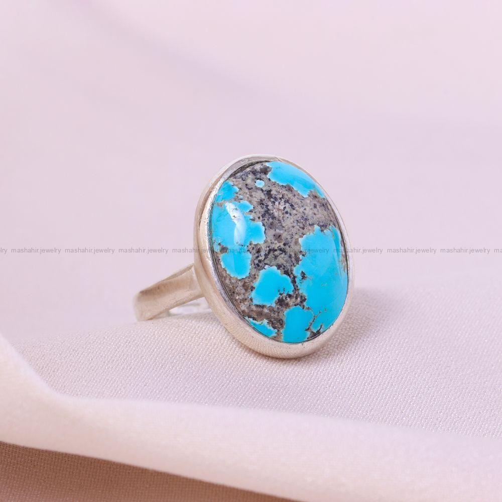 انگشتر فیروزه شجری زنانه کد 11433