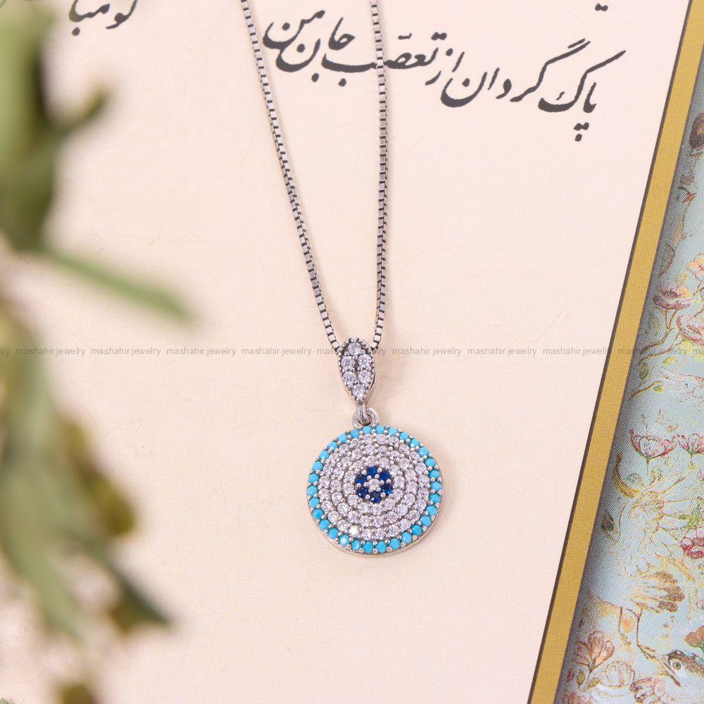 گردنبند نقره زنانه کد 11751