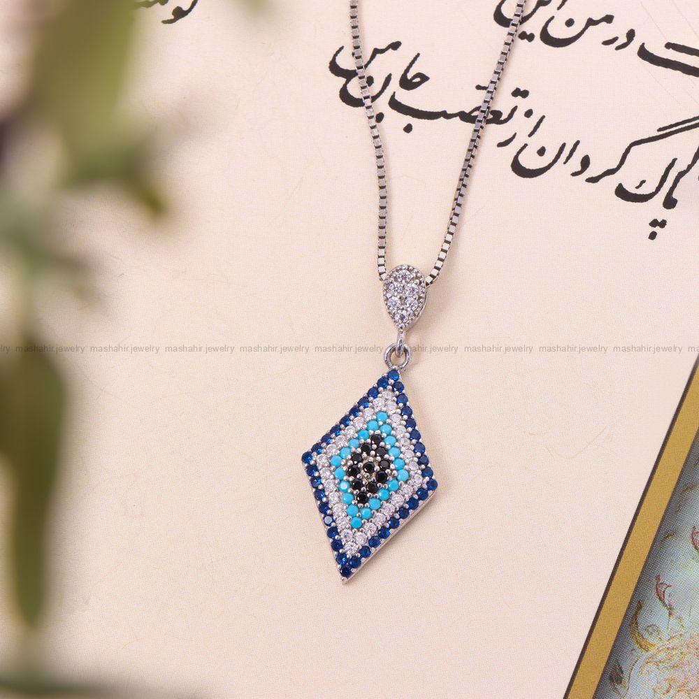 گردنبند نقره زنانه کد 11752
