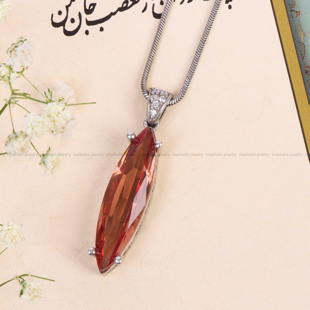 گردنبند الکساندریت زنانه کد 12145