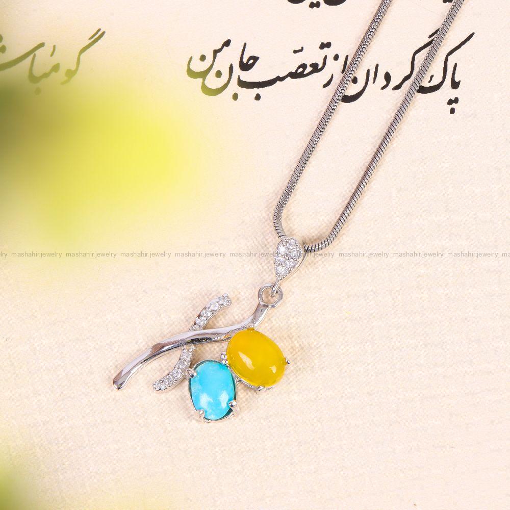 گردنبند میکس زنانه کد 12160