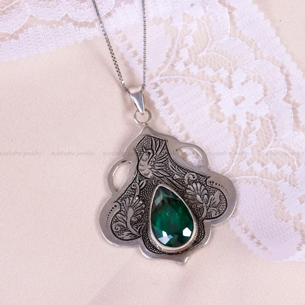 گردنبند توپاز زنانه کد 14900