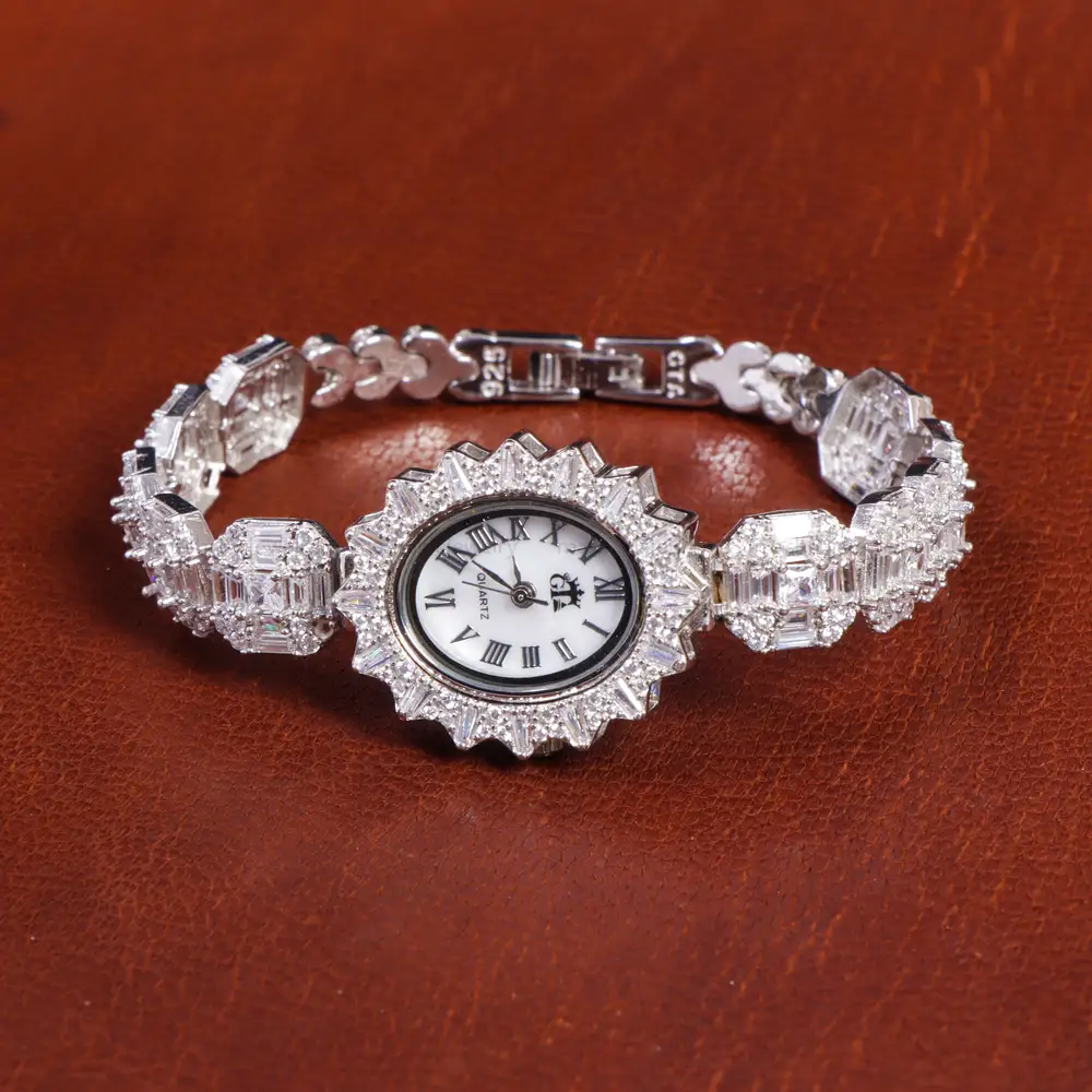 ساعت نقره زنانه کد 16205