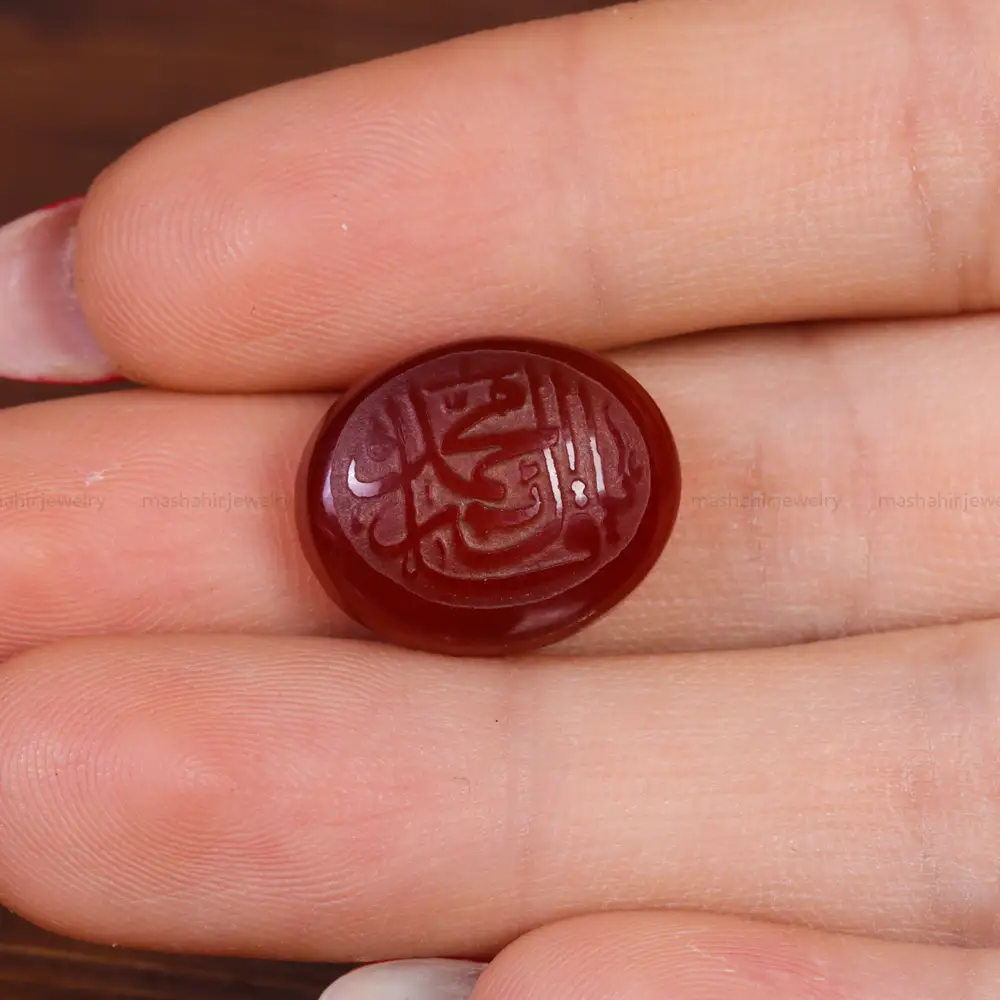 نگین عقیق کد 16521