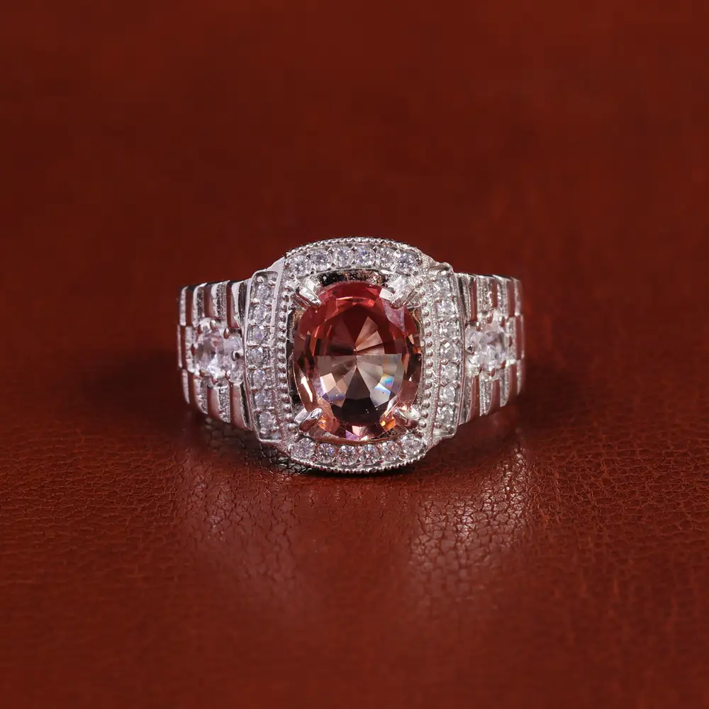انگشتر الکساندریت مردانه کد 22395
