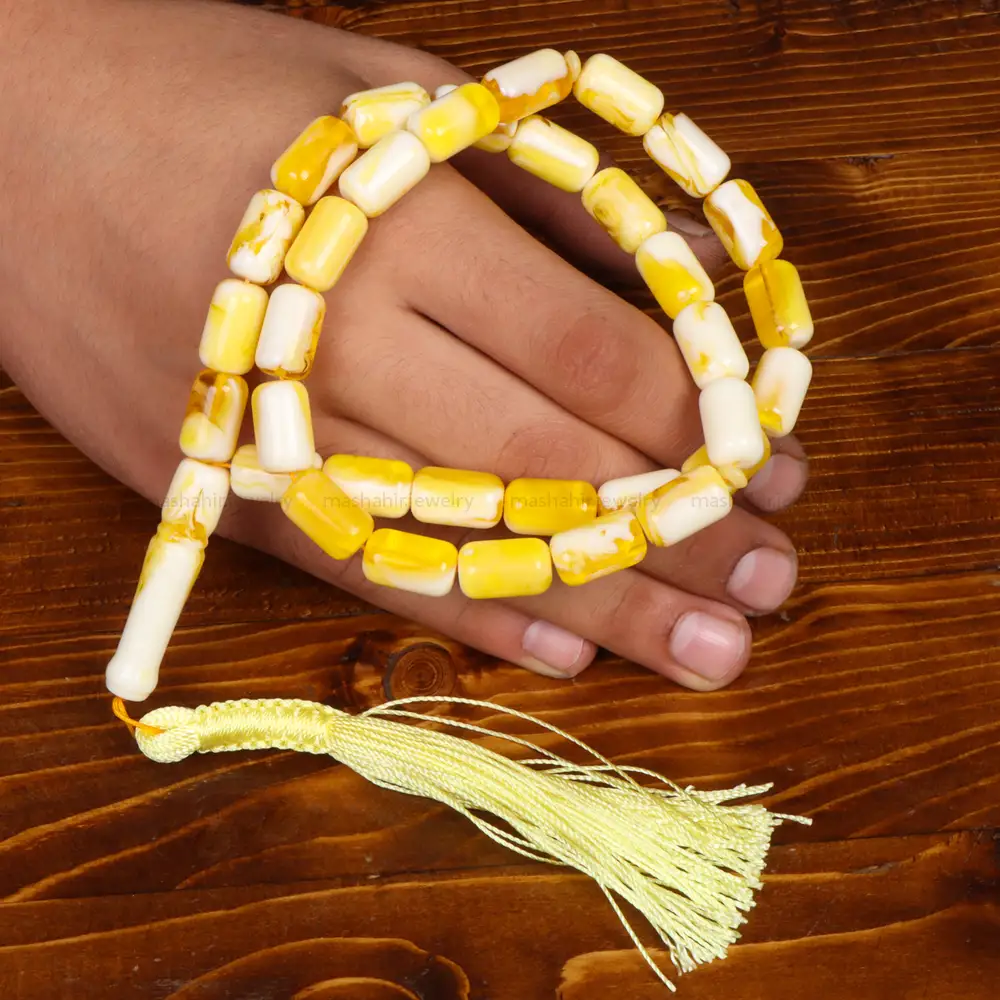 تسبیح پودر کهربا کد 28957