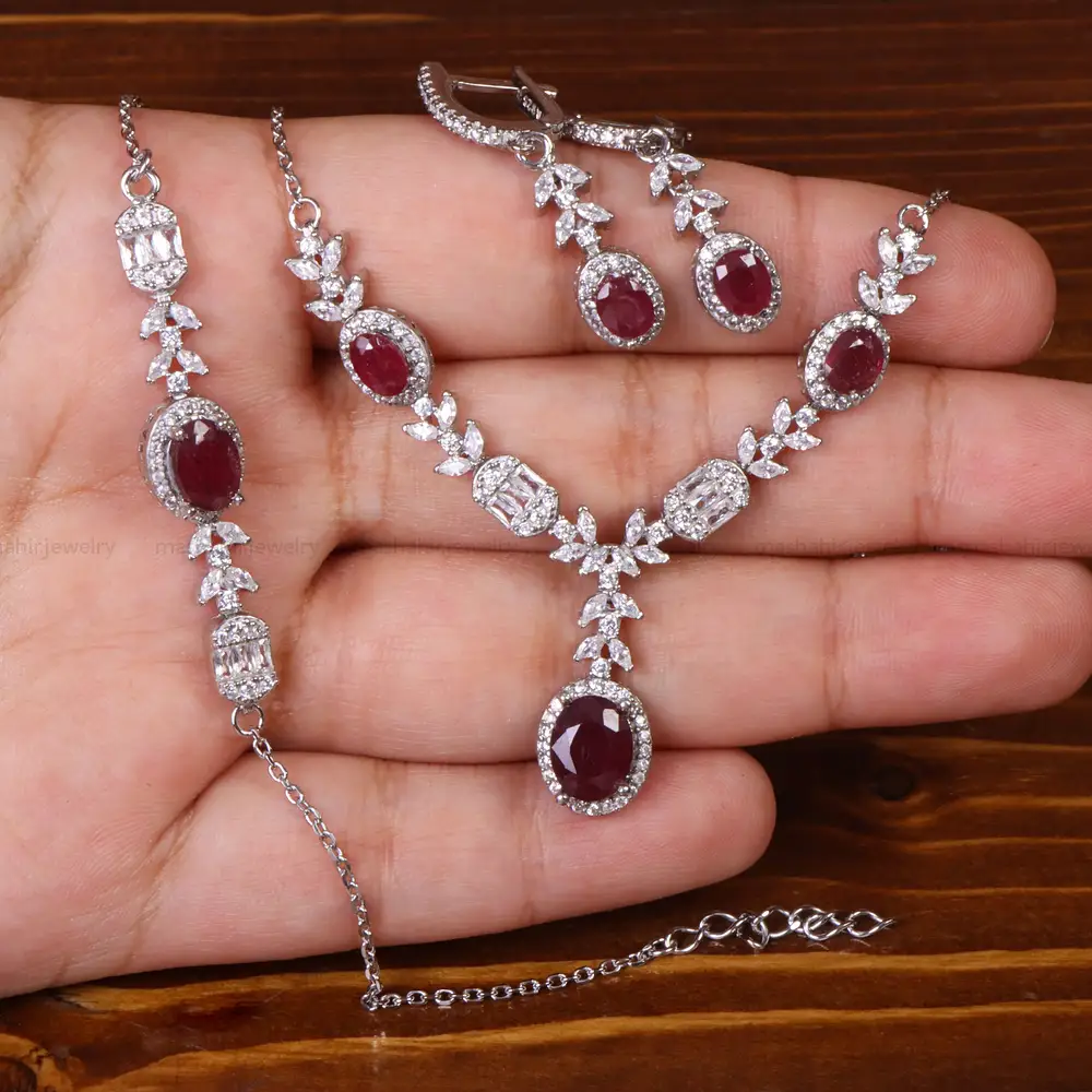 سرویس یاقوت سرخ زنانه کد 30937