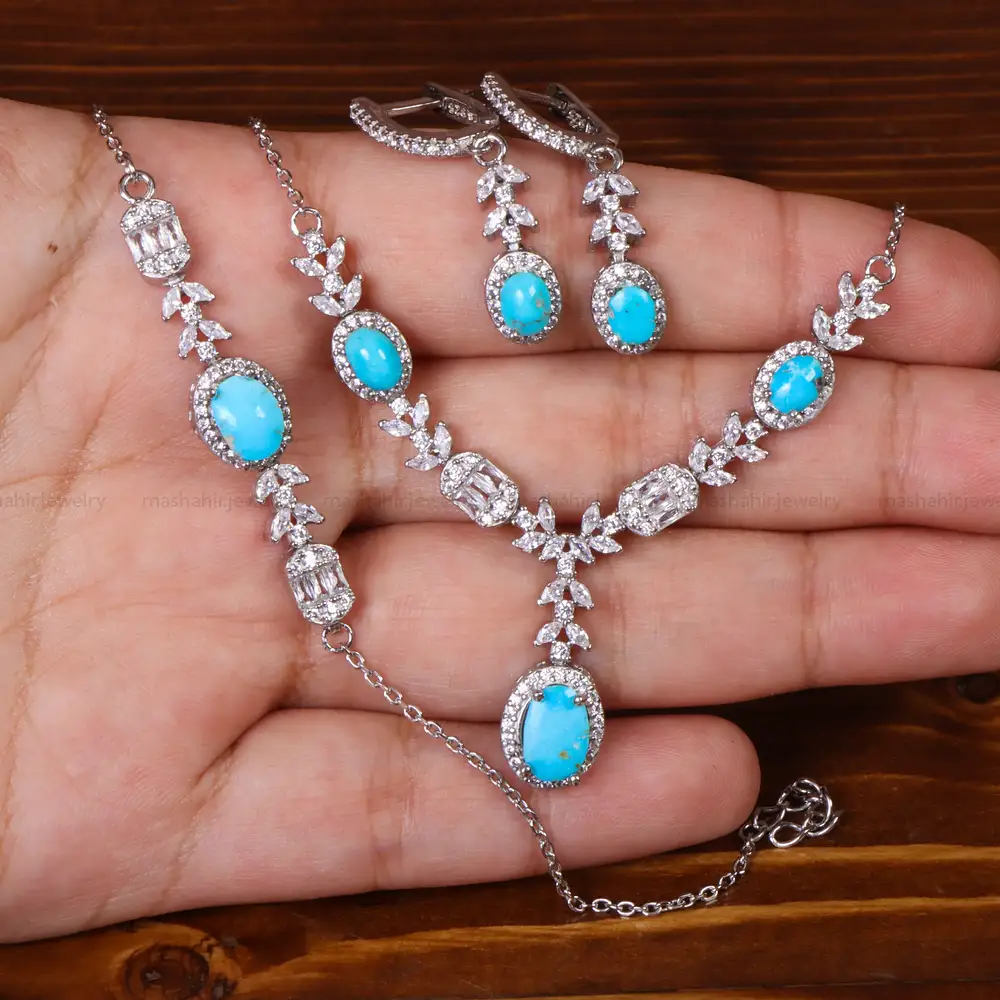 سرویس فیروزه زنانه کد 30938