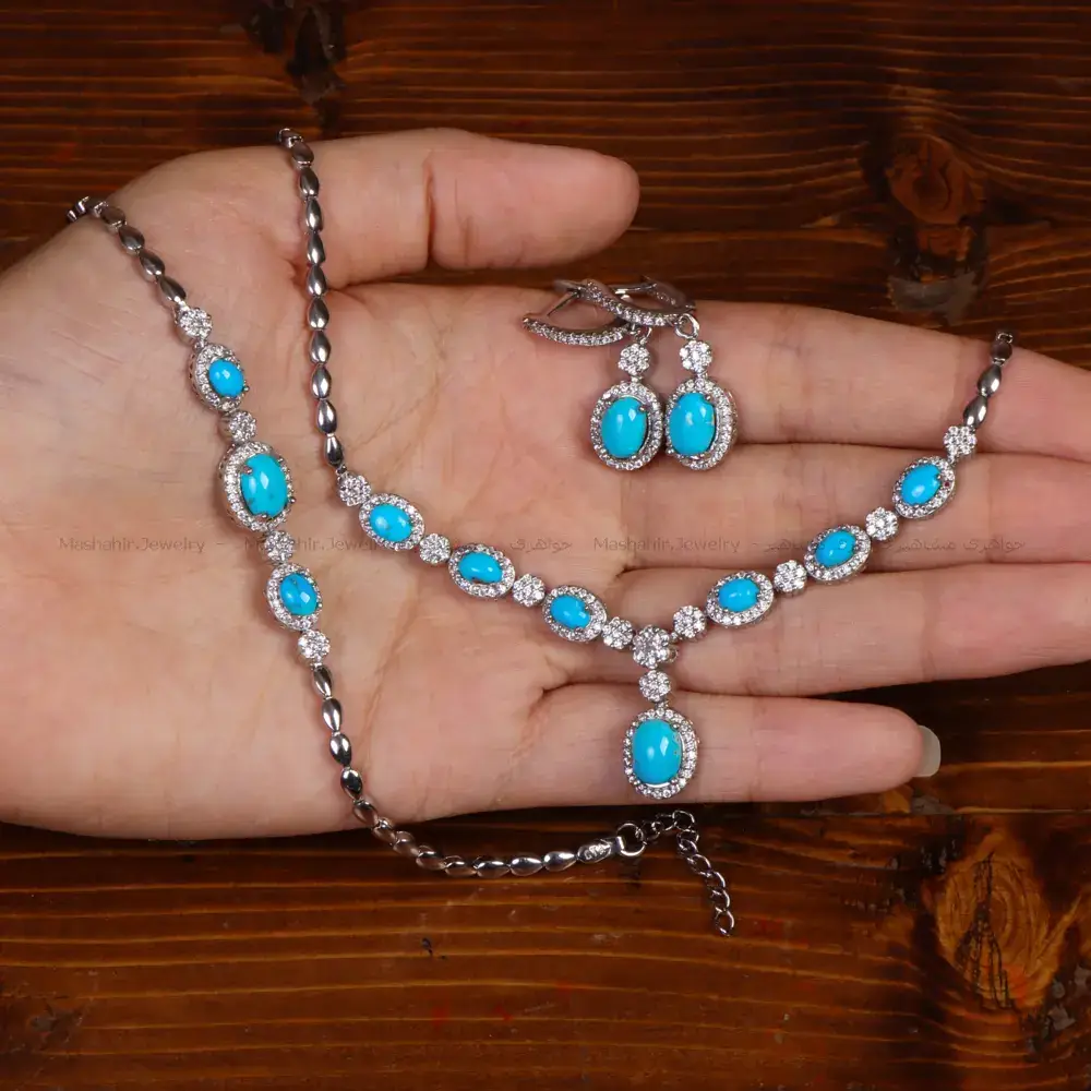 سرویس فیروزه زنانه کد 35595