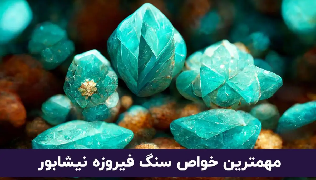خواص فیروزه و فواید معنوی فیروزه برای بدن