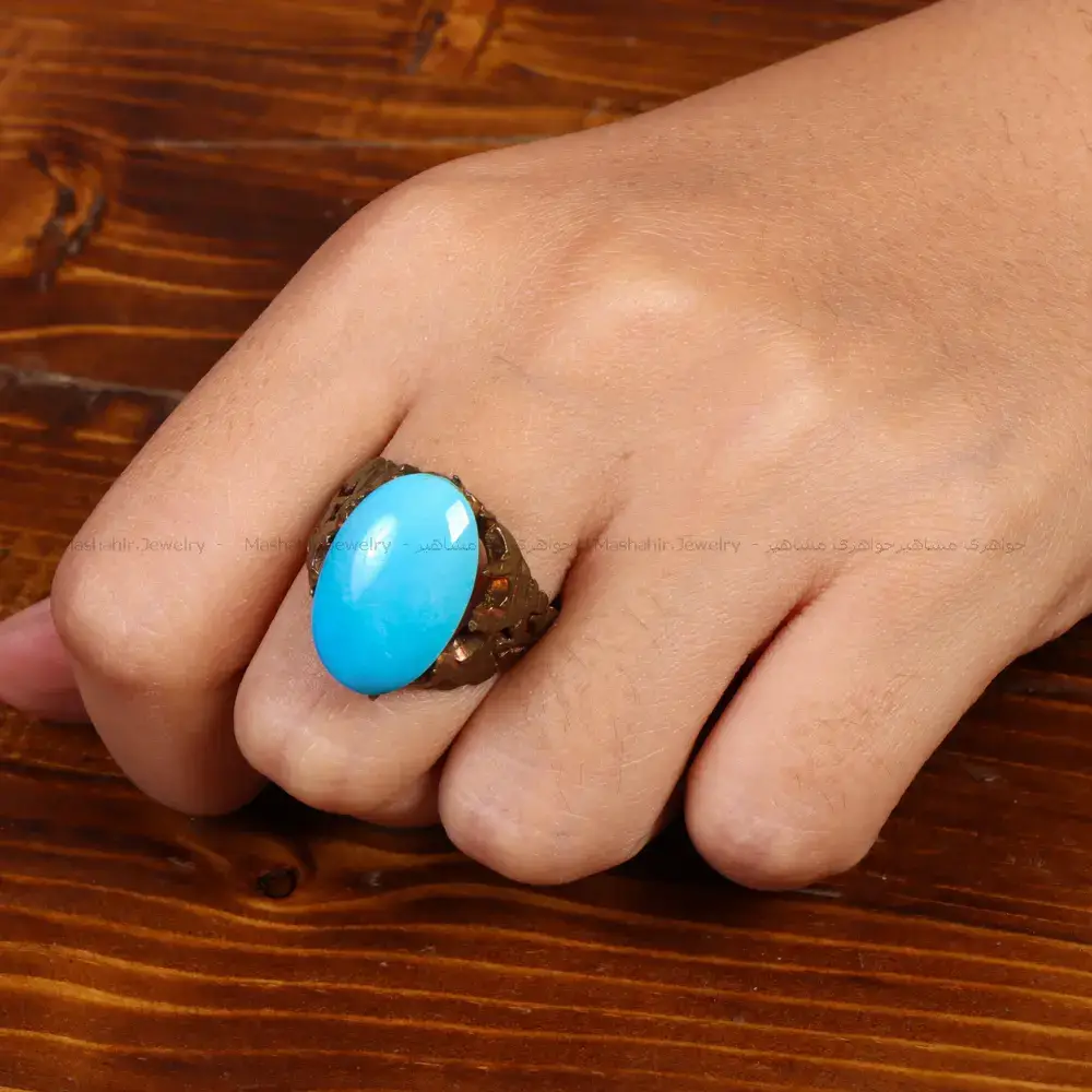 نگین فیروزه عجمی کد 35529