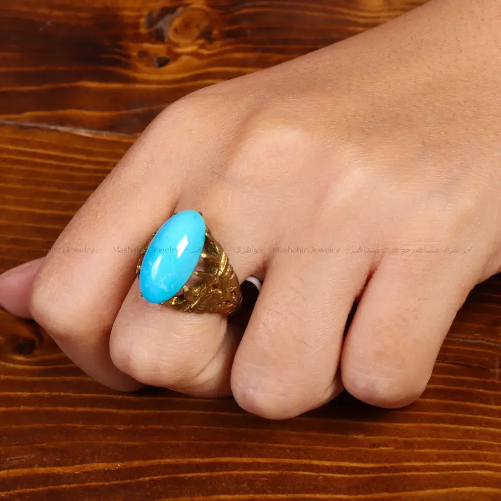 نگین فیروزه عجمی کد 35530