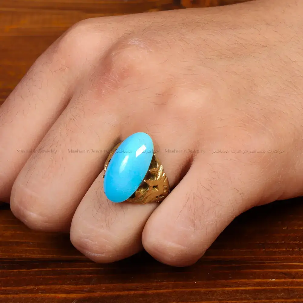 نگین فیروزه عجمی کد 35542