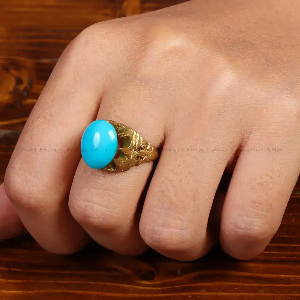 نگین فیروزه عجمی کد 35546
