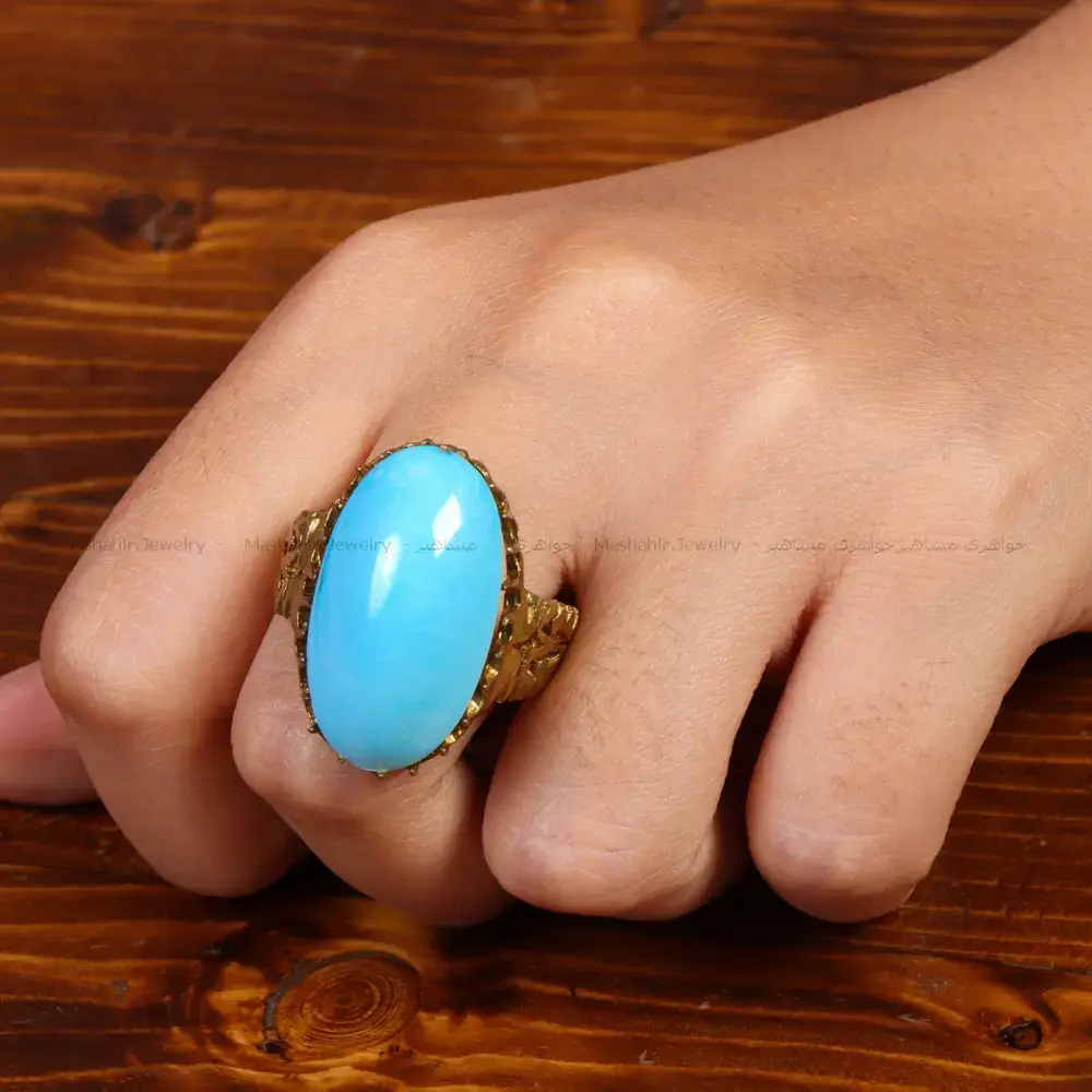 نگین فیروزه عجمی کد 35548