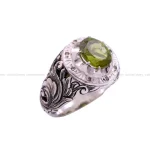 انگشتر زبرجد مردانه