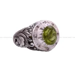 انگشتر زبرجد مردانه کد 31