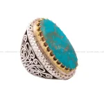 انگشتر فيروزه شجري مردانه کد 5