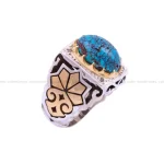 انگشتر فیروزه شجری مردانه