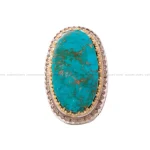 انگشتر فيروزه شجري مردانه کد 5