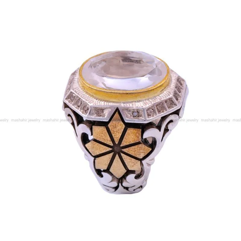 انگشتر دُر نجف مردانه