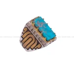 انگشتر فیروزه شجری مردانه