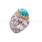 انگشتر فيروزه شجري مردانه