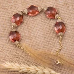 دستبند الکساندریت زنانه کد 99