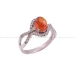 انگشتر عقیق زنانه کد 114