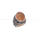 انگشتر عقیق مردانه کد 1234