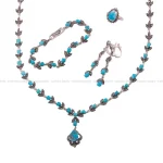 سرویس فیروزه زنانه کد 125