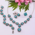 سرویس فیروزه زنانه کد 128