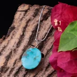 گردنبند فیروزه زنانه کد 134