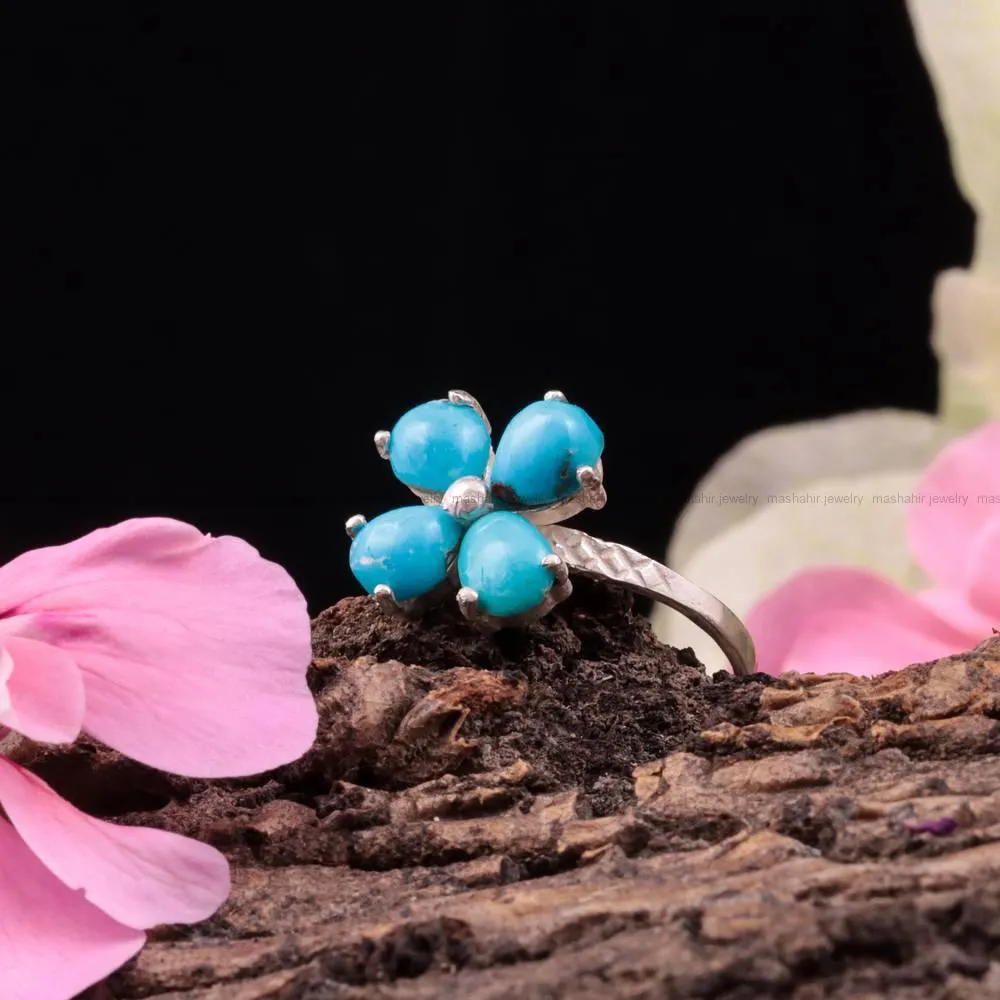 انگشتر فيروزه شجري زنانه کد 181