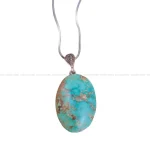 گردنبند فیروزه زنانه کد 201